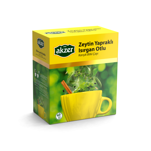 Akzer Zeytin Yaprakli Isirgan Otlu 60li